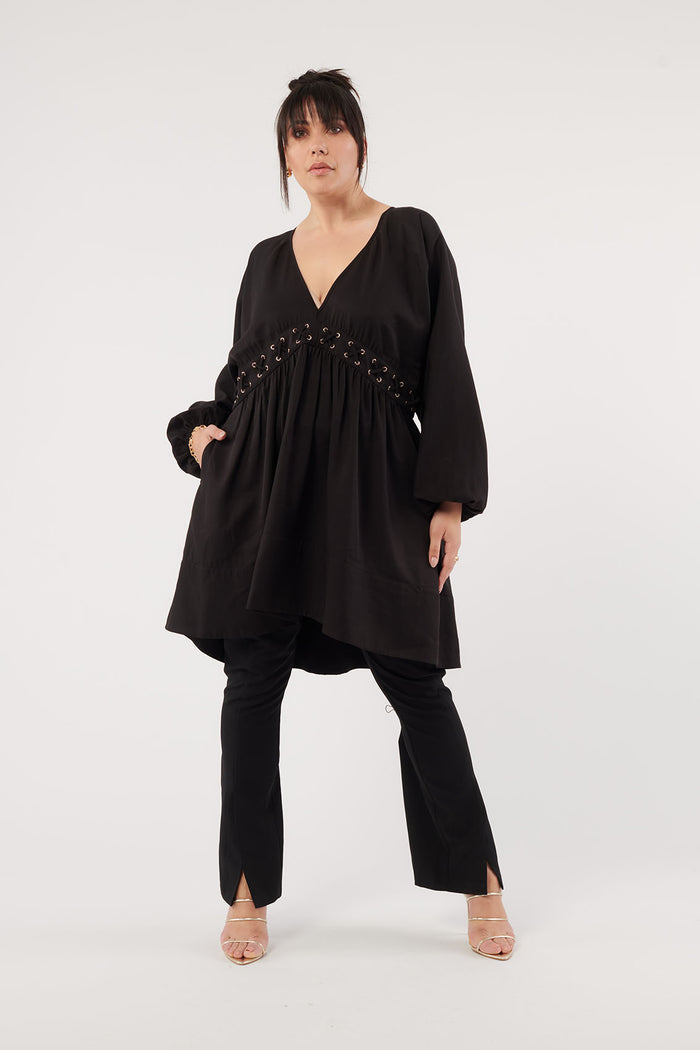 Eyelet Tunic