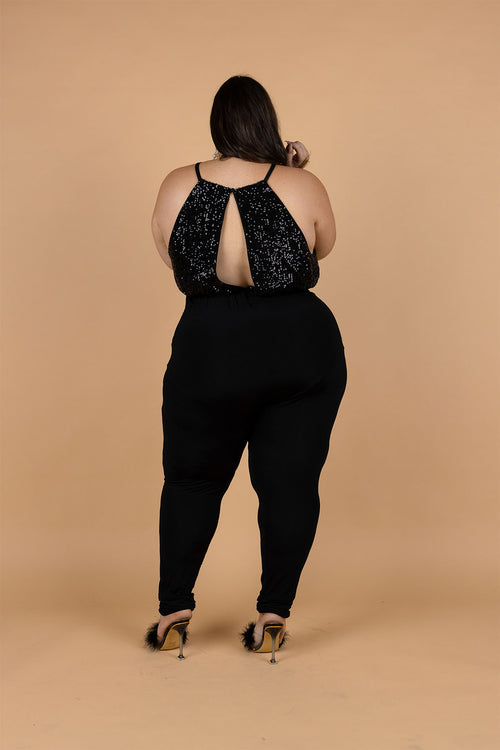 Fresia High Waist Buckle Pant Black