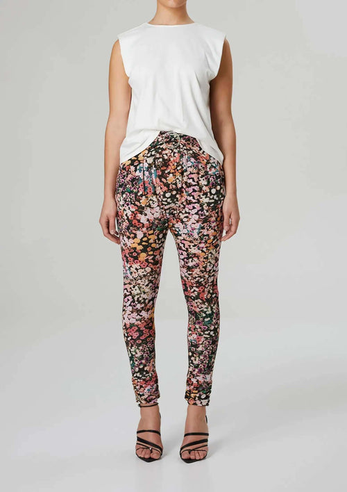 Cristantemo Scrunch Tee White