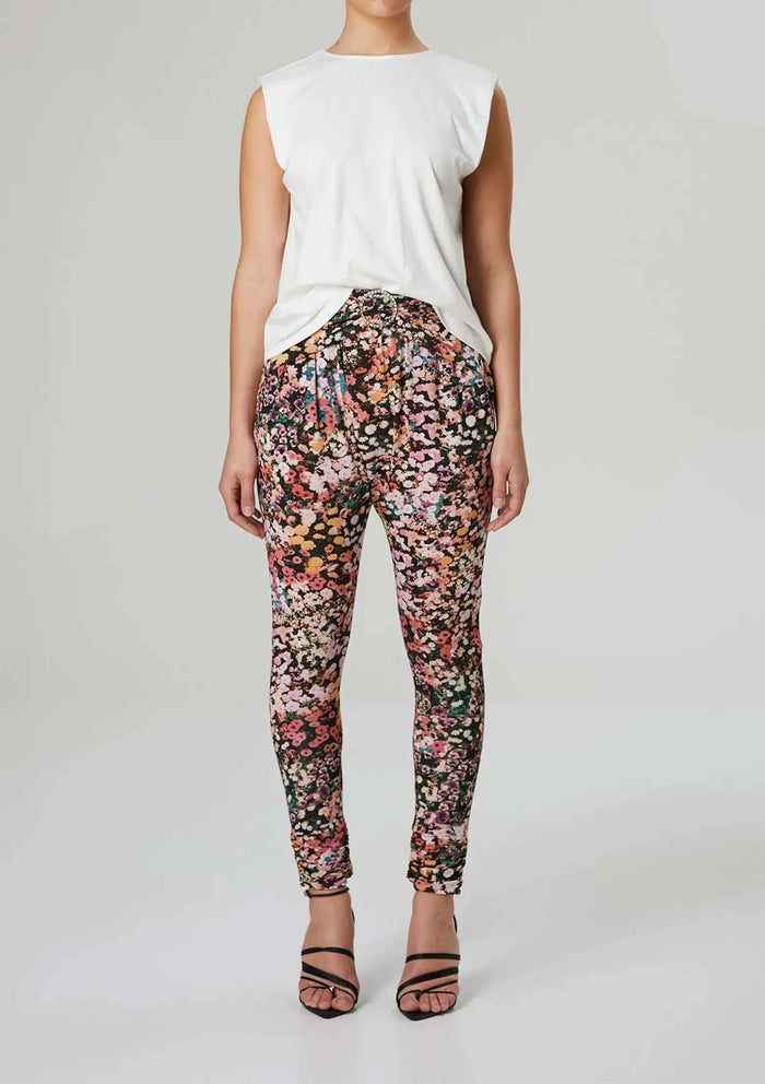 Cristantemo Scrunch Tee White