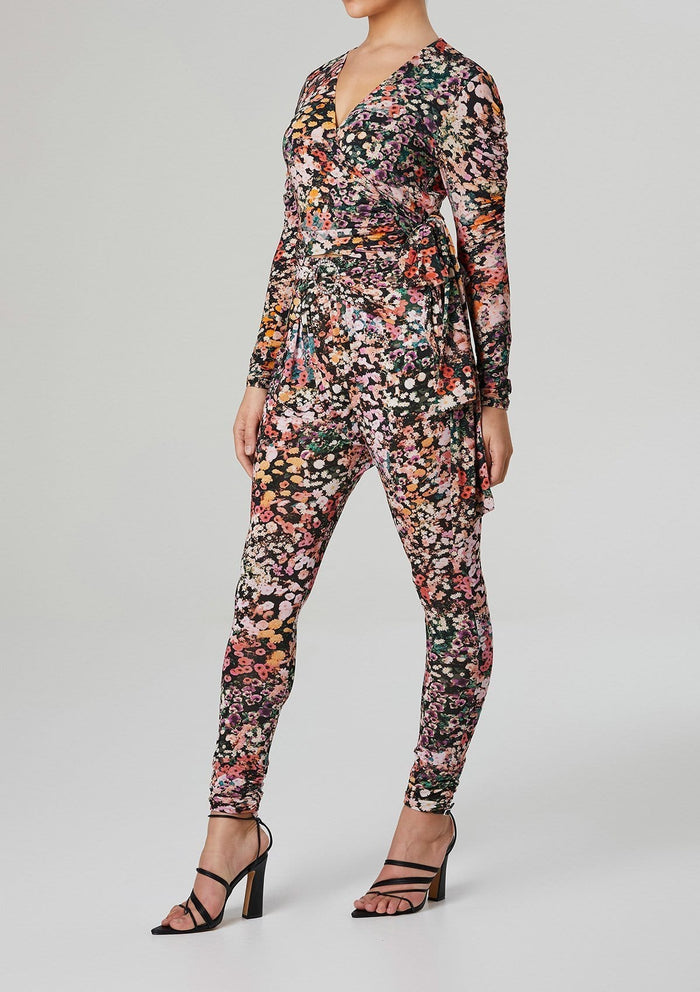 Fresia Wrap Top