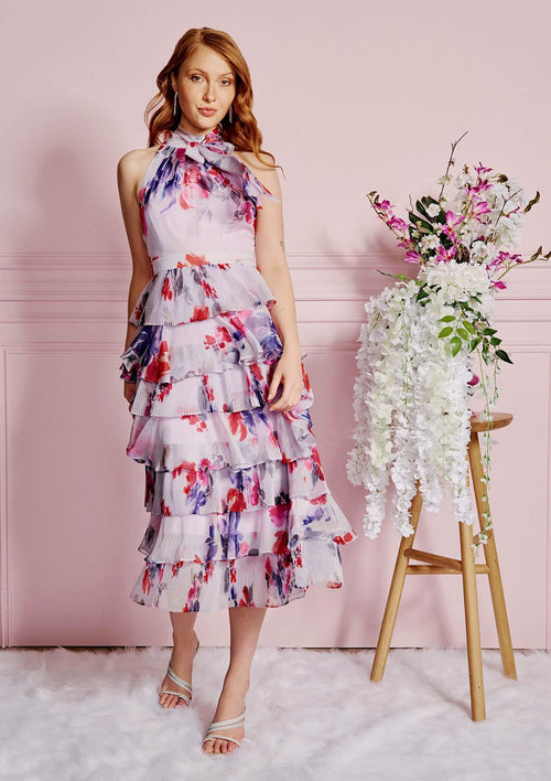 Lilla Layer Dress Floral