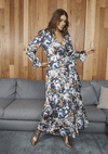 Ninfea Dress Painterly Floral