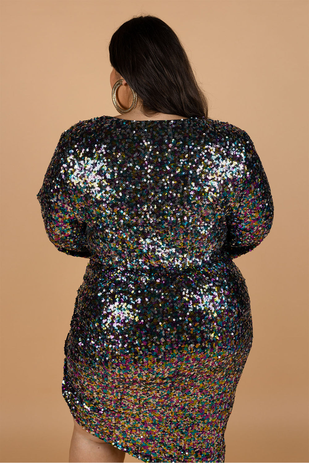 express multicolor sequin dress ERAS TOUR Taylor Swift multicolor sequin dress
